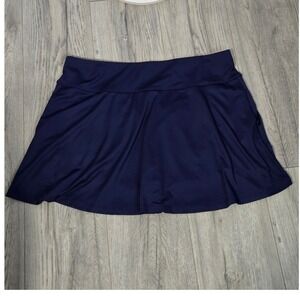 Pro Tour Coolplay Navy Blue Athletic Skort Golf Tennis Skirt Womens XL Pockets